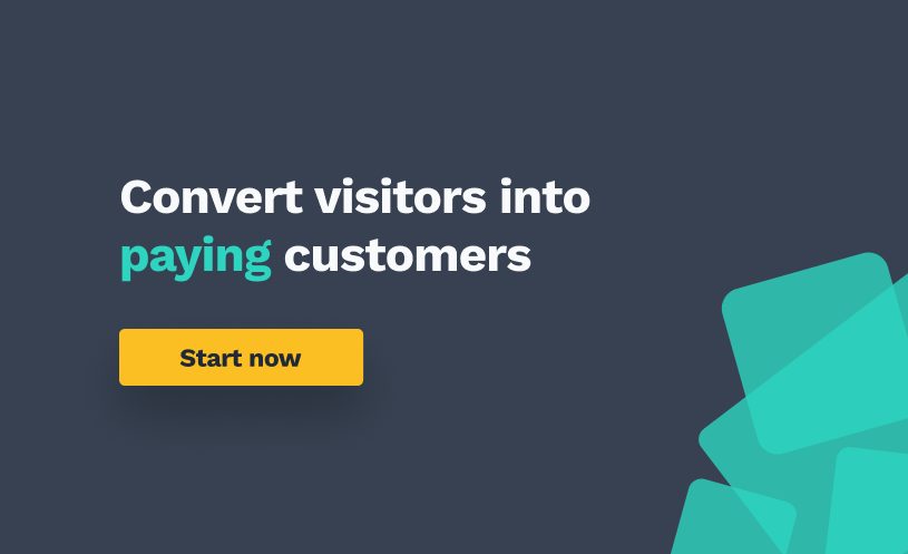 Convert visitors into paying customers: Top 3 tips!